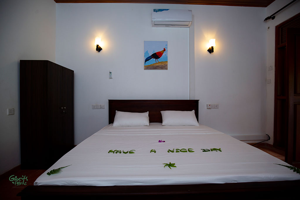 Deluxe Room — open living area